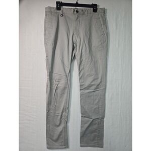 Zara‎ Man Basic Collection Chino Pants Mens 32x30 Gray Slim Skinny Fit Pants